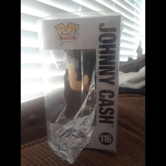 🆕 Funko POP! NIB New in Box Funko Pop Johnny Cash 116 Figure - Picture 4 of 4